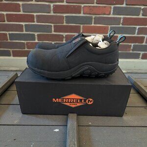 MERRELL Men's Black Slip on Sneakers  Size US 8.5